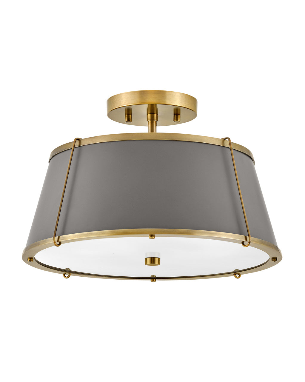 Clarke LED Semi-Flush Mount