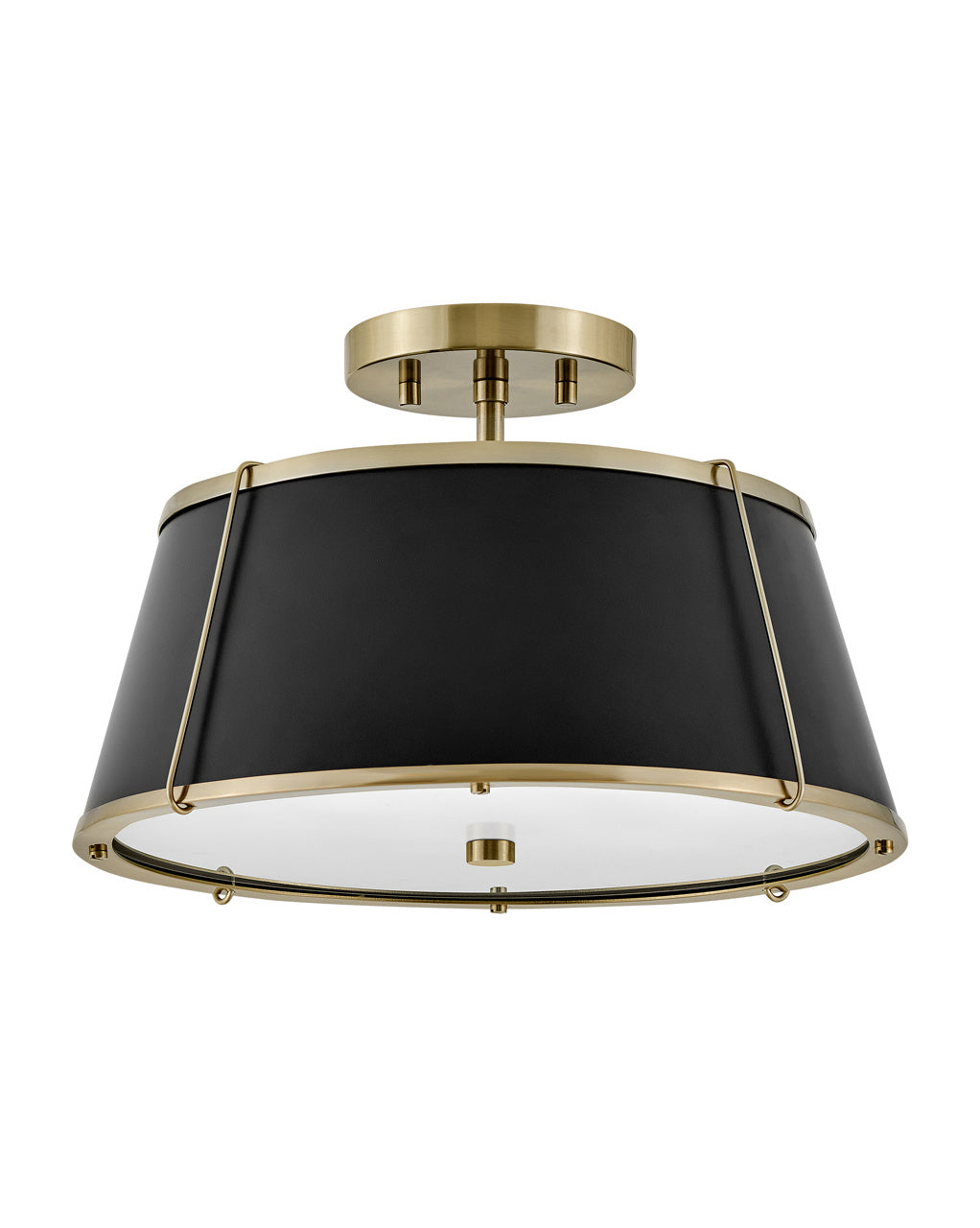Clarke LED Semi-Flush Mount