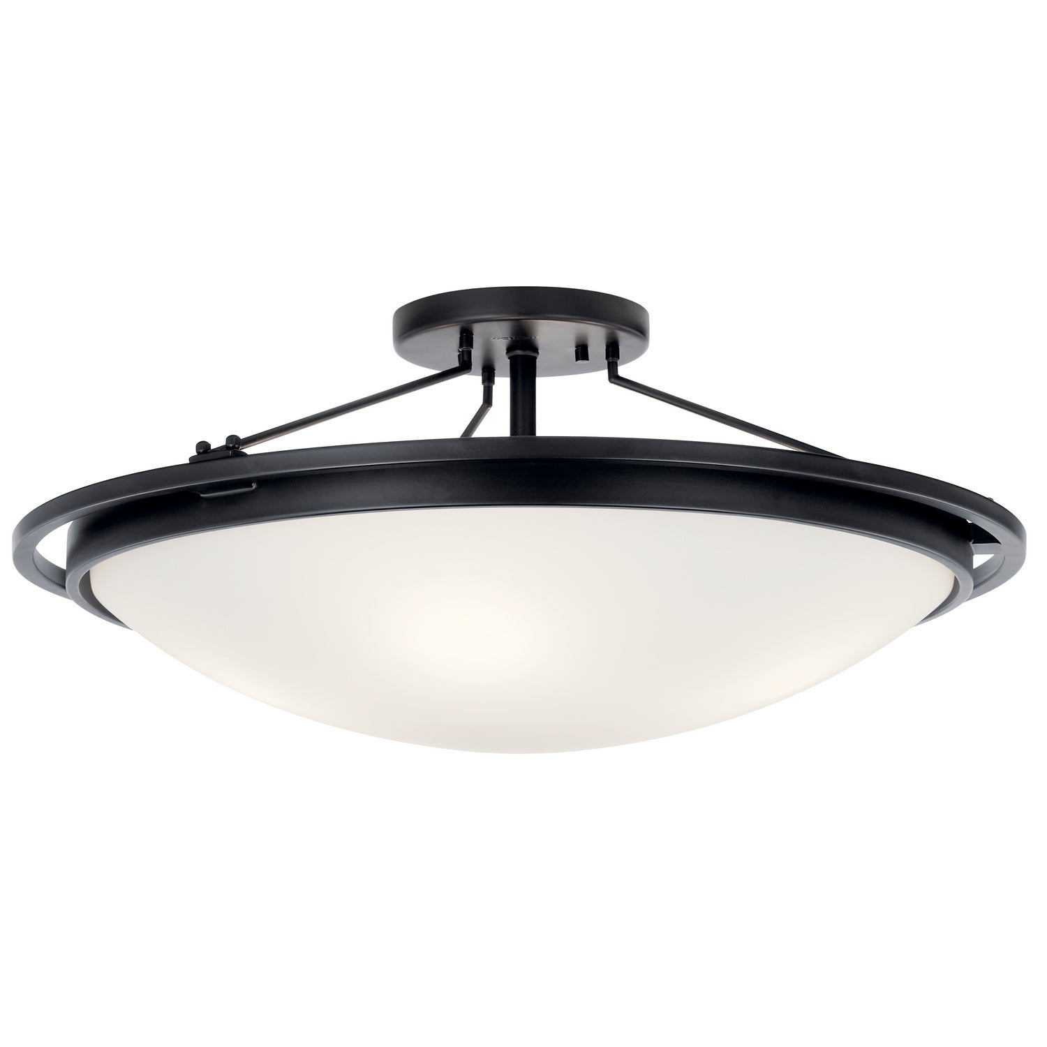 Four Light Semi Flush Mount
