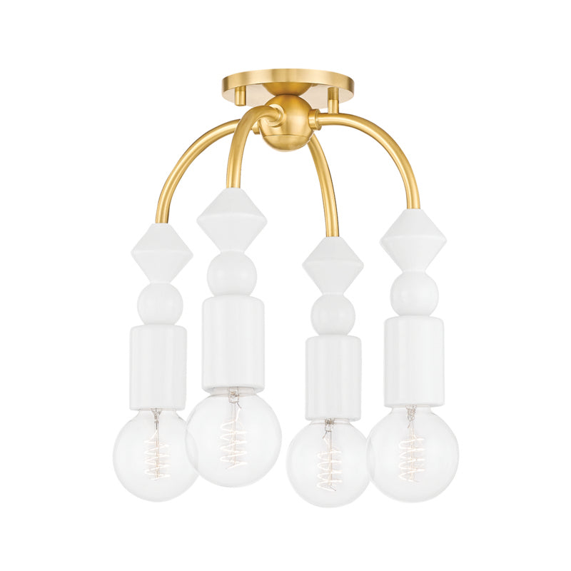 Flora Semi Flush Mount
