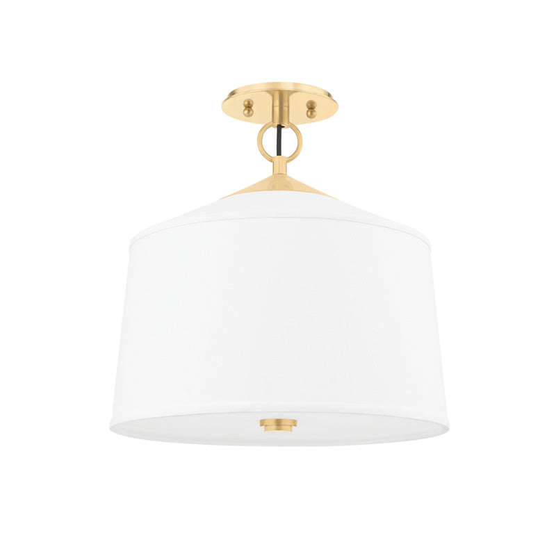 White Plains Semi Flush Mount