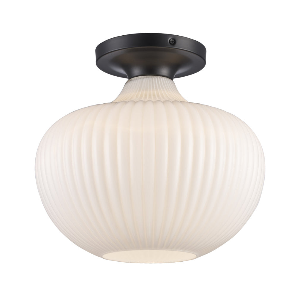 One Light Flush Mount