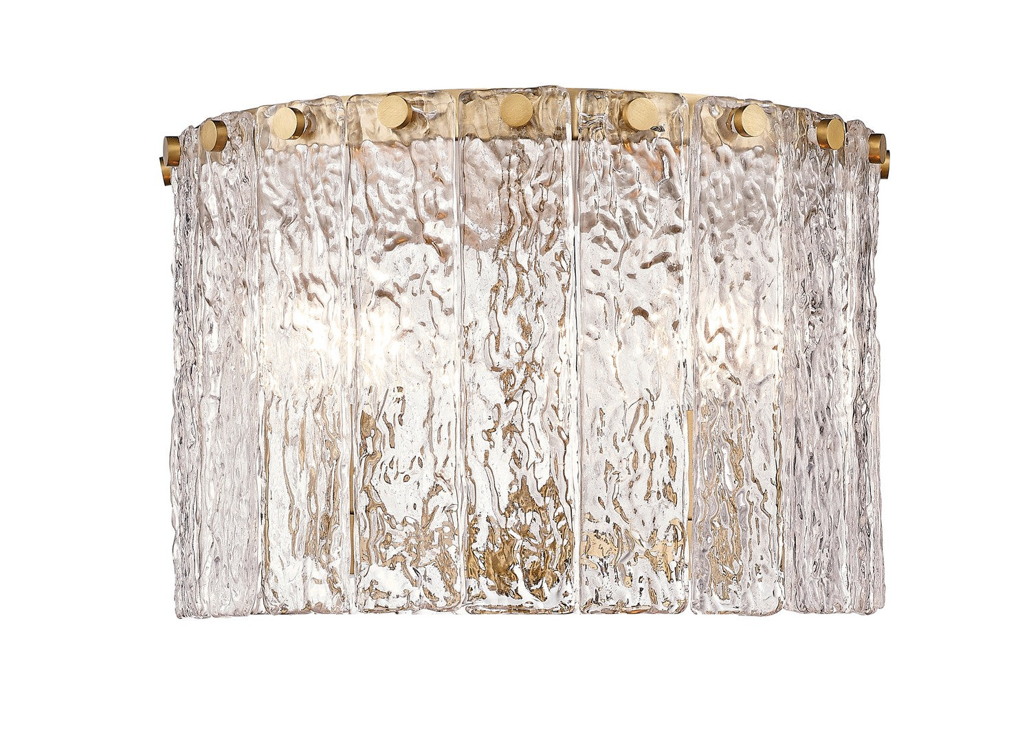 Glacier Three Light Flush Mount