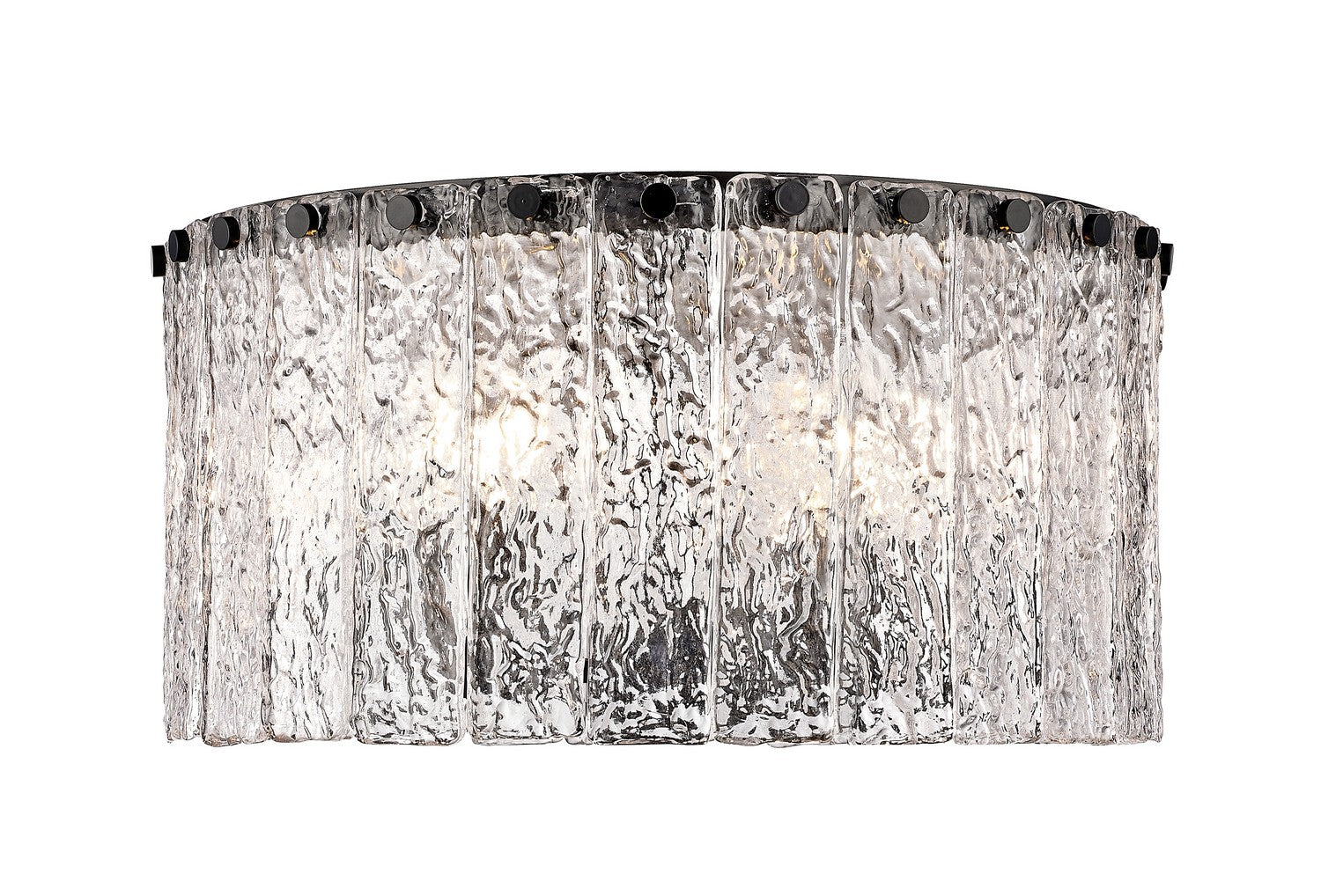 Glacier Five Light Flush Mount