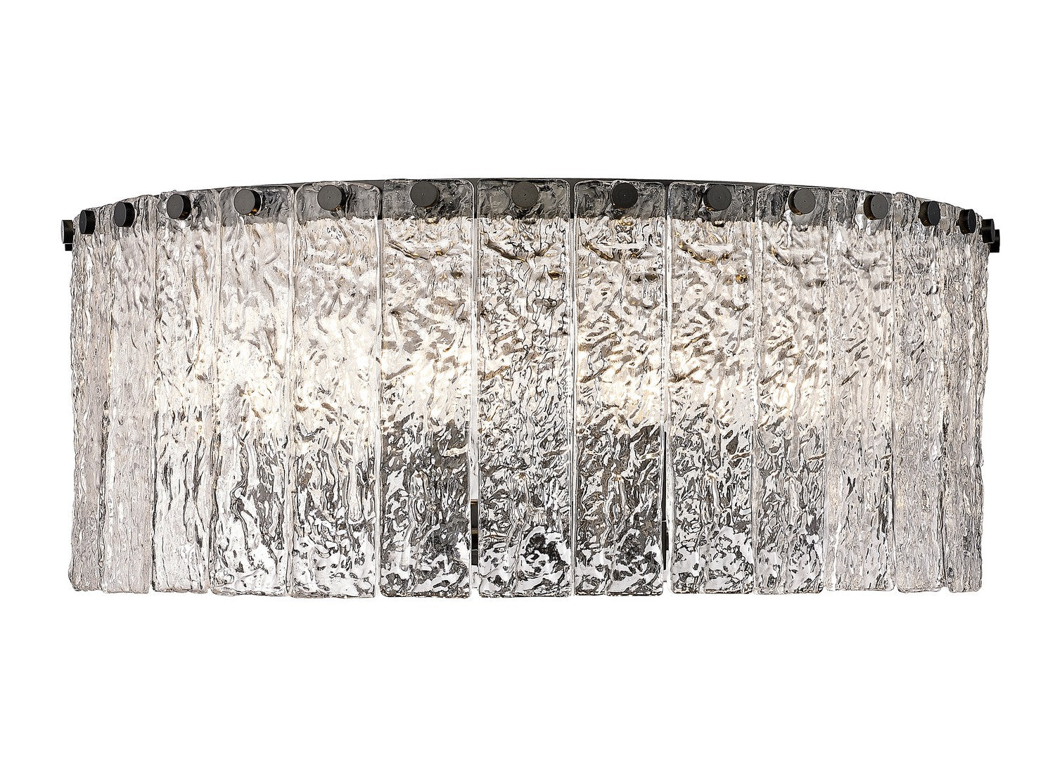 Glacier Eight Light Flush Mount
