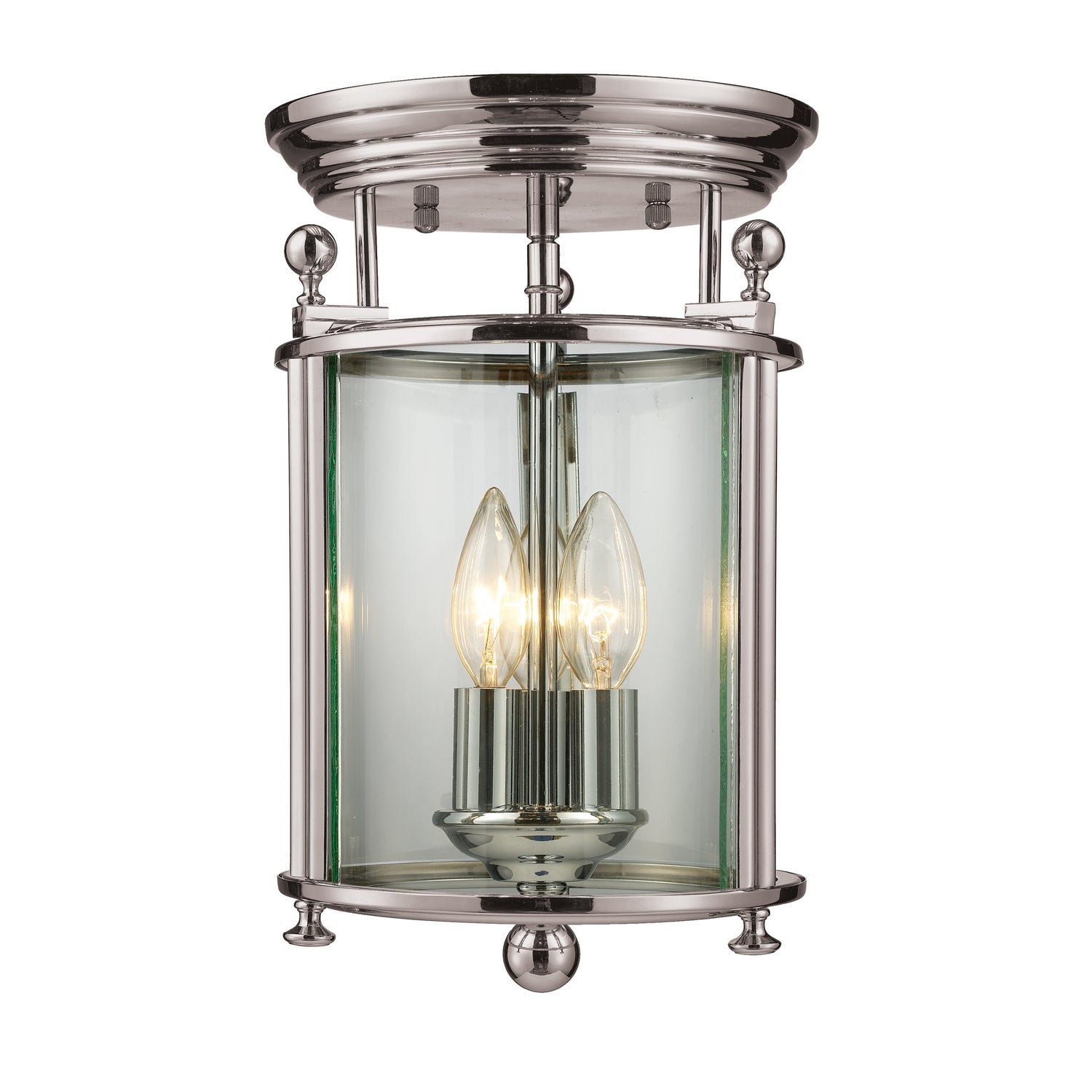 Wyndham Three Light Flush Mount