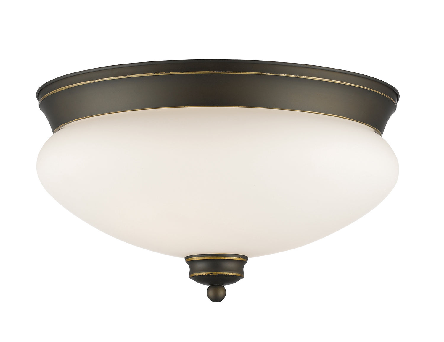 Amon Two Light Flush Mount