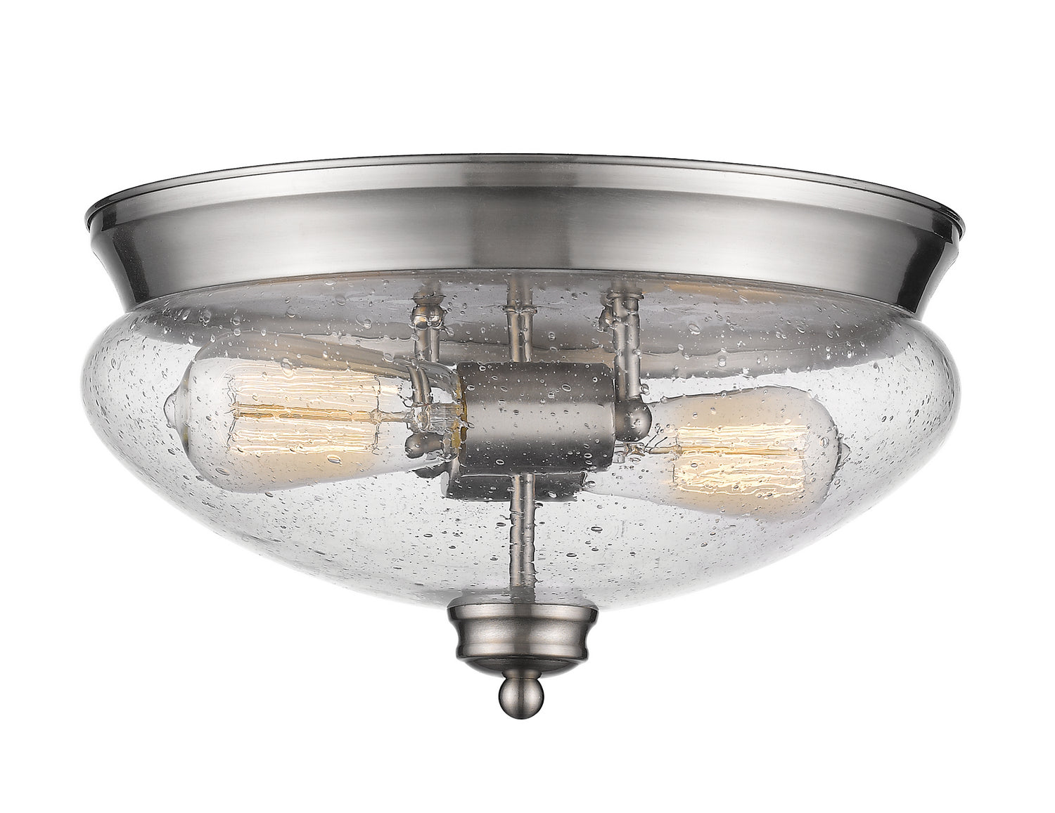 Amon Two Light Flush Mount
