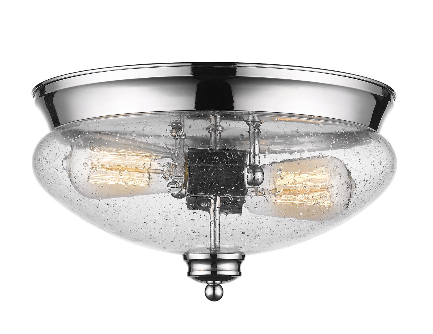 Amon Two Light Flush Mount