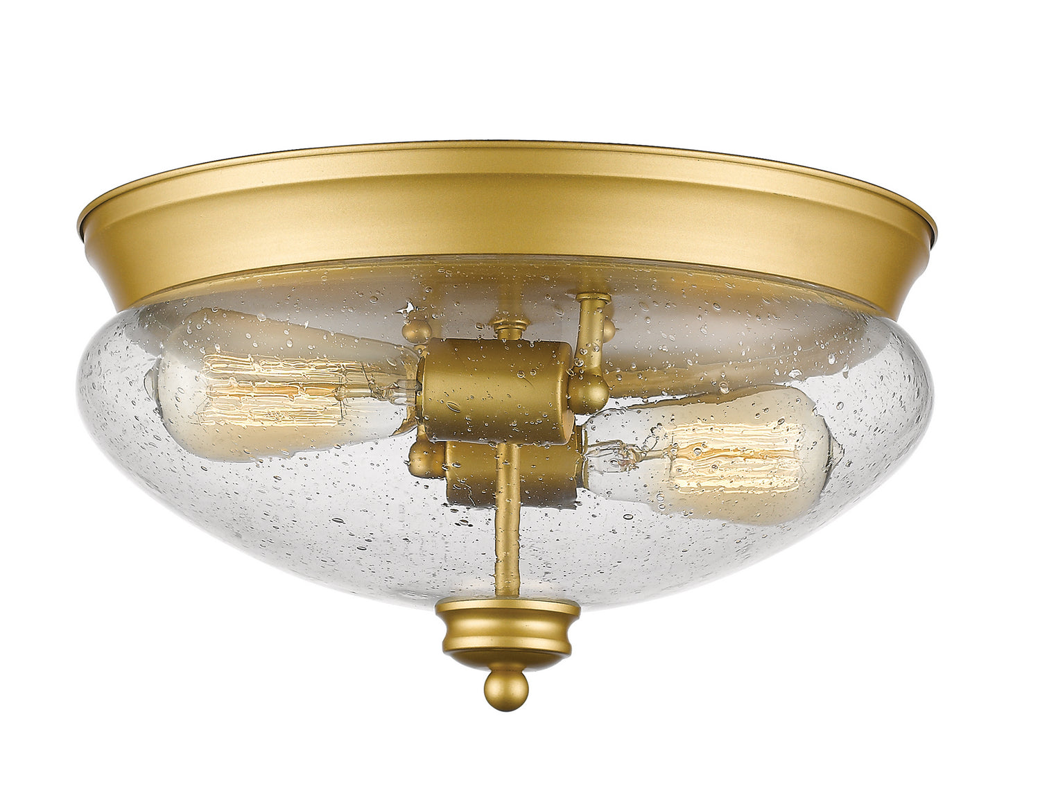Amon Two Light Flush Mount