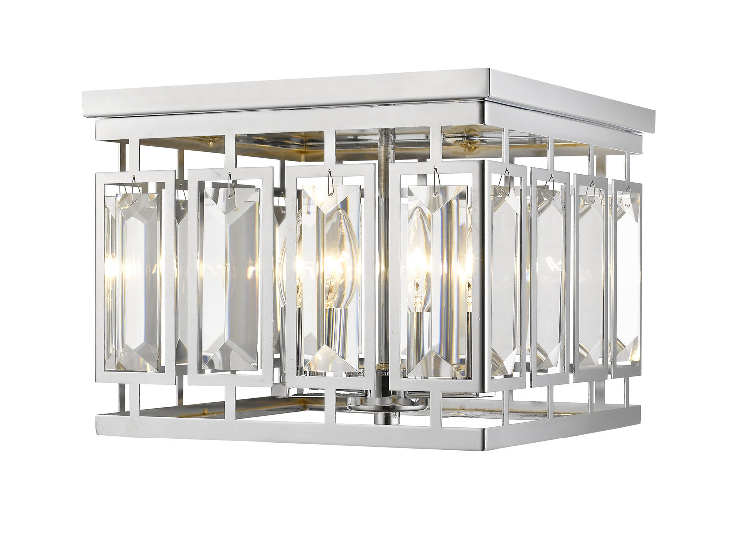 Mersesse Four Light Flush Mount