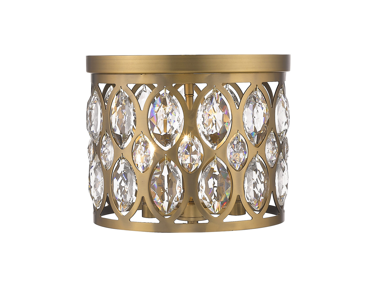 Dealey Three Light Flush Mount