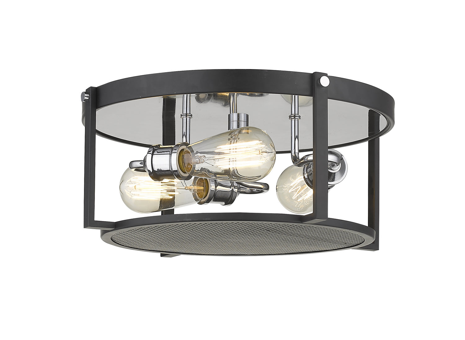 Halcyon Three Light Flush Mount