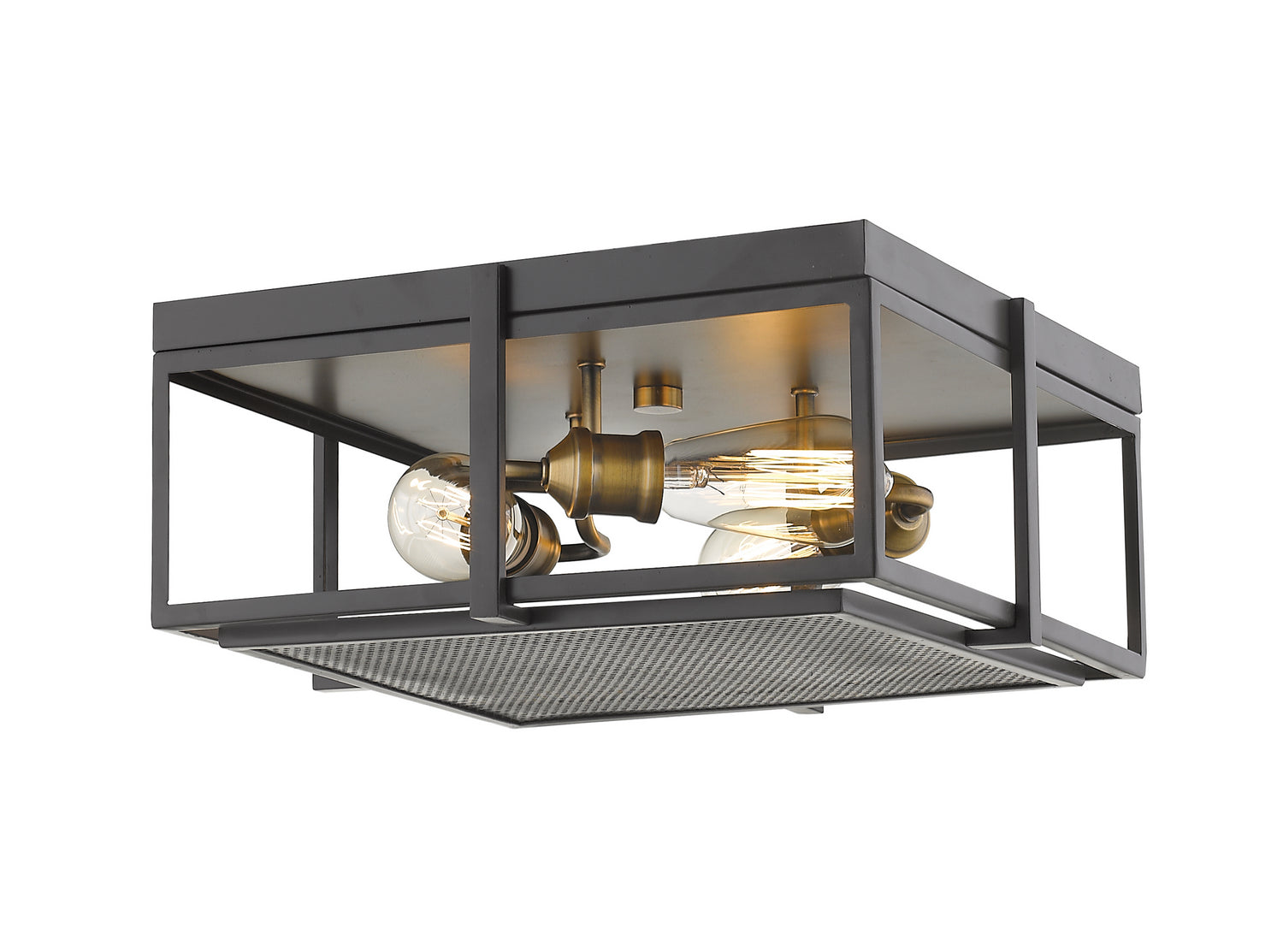 Halcyon Three Light Flush Mount