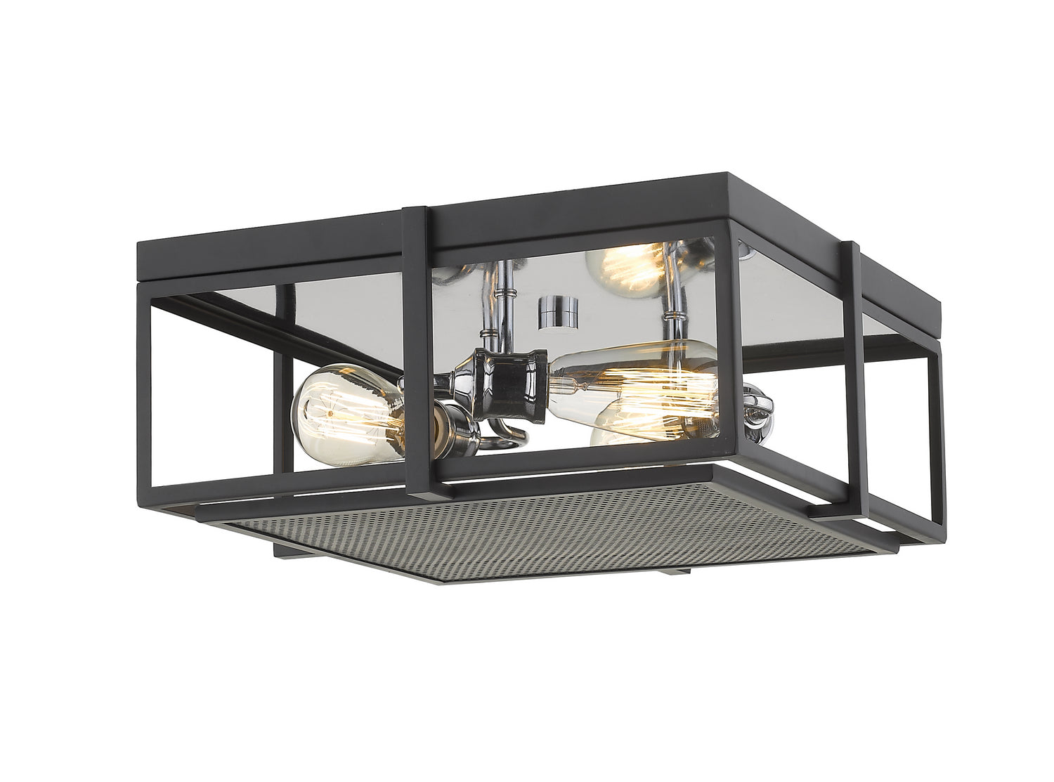 Halcyon Three Light Flush Mount