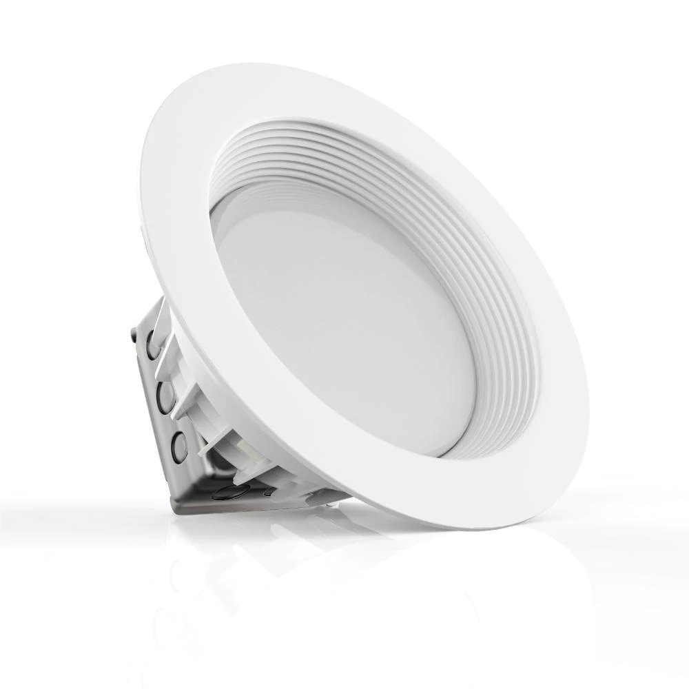 40W 10 Inch Commercial LED Recessed Lighting: 3000LM, 5000K Daylight, Junction Box, Dimmable, ETL & Energy Star Listed